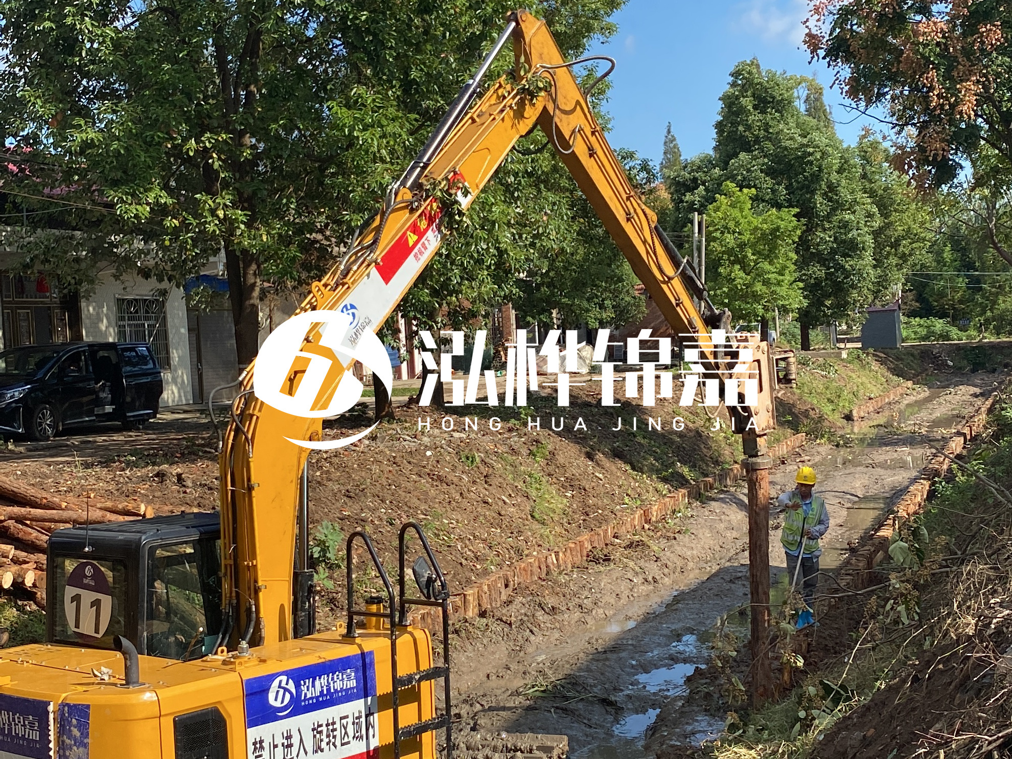 水上打松木樁施工隊能異地施工嗎？進(jìn)場費是誰出？