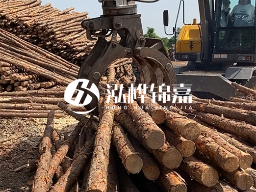 松木樁廠(chǎng)家泓樺錦嘉-打松木樁時(shí)遇到堅(jiān)硬土層怎么解決？