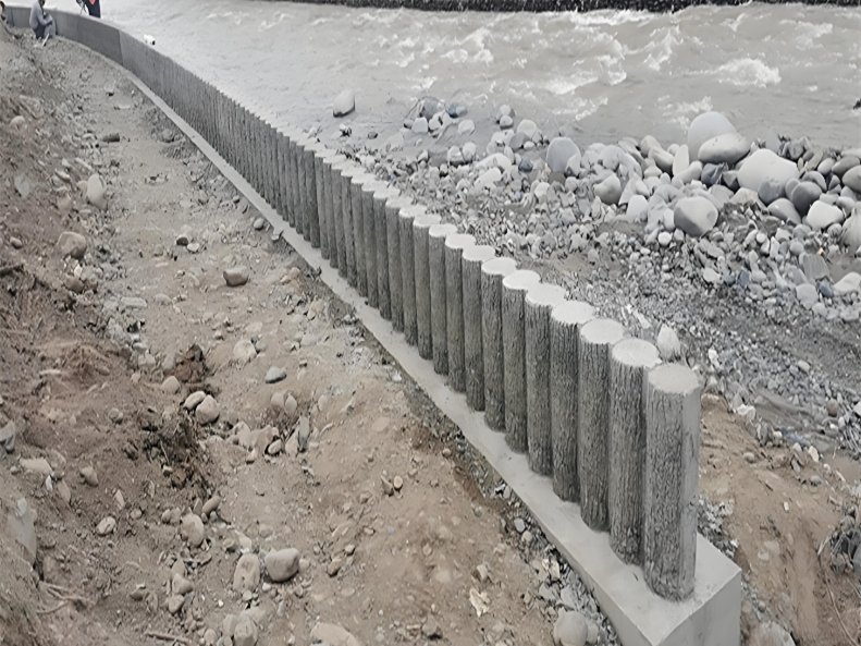 水泥仿木樁施工隊泓樺錦嘉 - 水泥圓樁適合用于哪些工程？